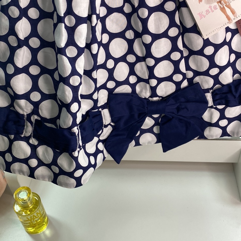 ⭐️HP⭐️ *Kate Mack* NWT Beautiful Dress 18 mo - polka dots - Biscotti Collection - Picture 4 of 8